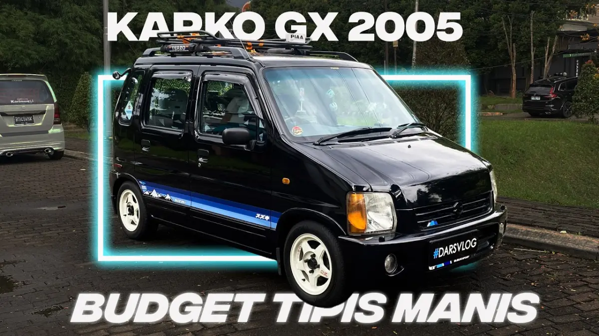 Suzuki Karimun Kotak modifikasi tampil keren dengan budget kurang dari Rp10 juta. Tetap nyaman untuk pengemudi 184 cm dan cocok dipakai harian. (Youtube. com)
