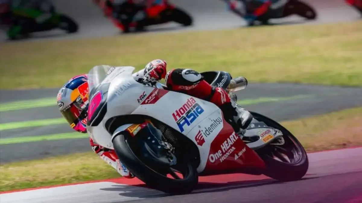 Feda Ega Pratama dirumorkan naik ke Moto2 lebih cepat bersama Honda Team Asia. Benarkah isu itu? Simak fakta dan perkembangan terbarunya (Pinterest).
