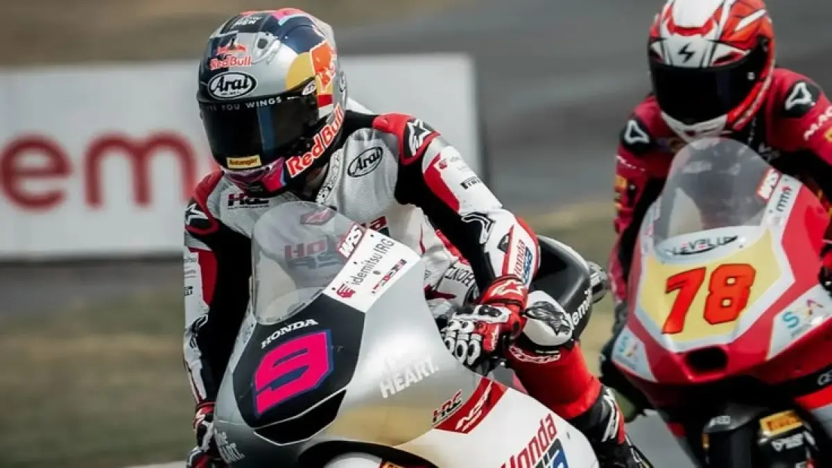 Feda Ega Pratama menjalani latihan intensif di Alcaraz jelang Moto3 GP Jerman. Persiapan matang ini memunculkan optimisme meraih hasil terbaik di Sachsenring (Pinterest).