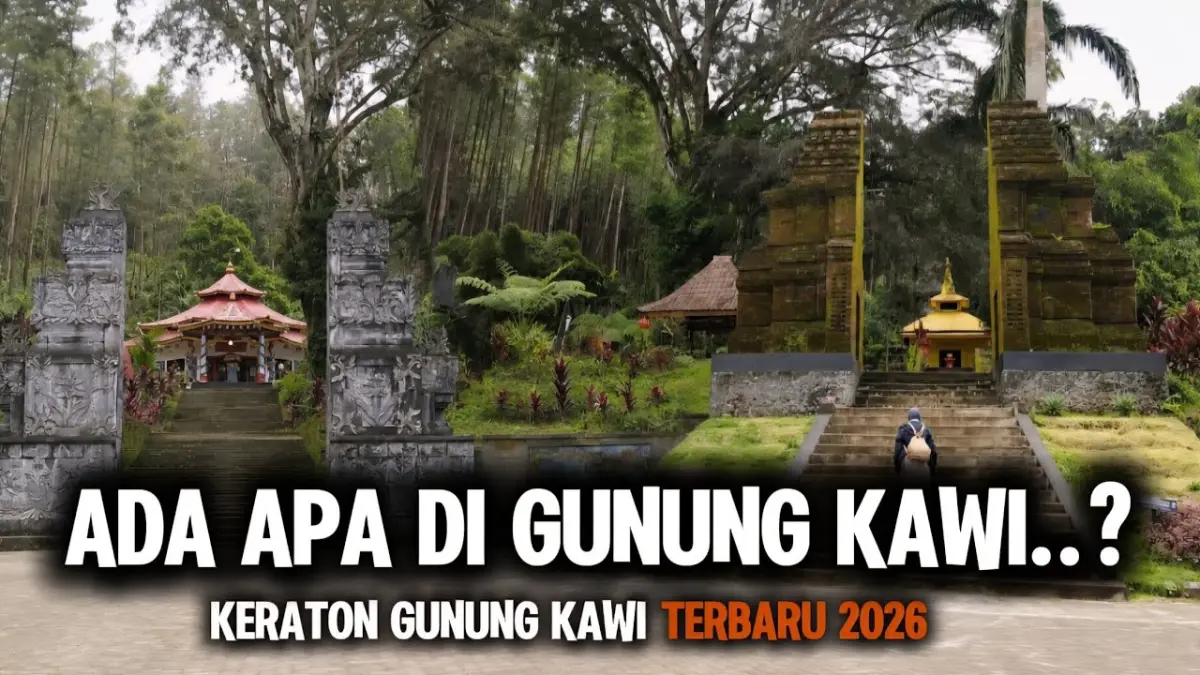 Gunung Kawi Malang kini menerapkan aturan ketat bagi konten kreator usai polemik video Pesulap Merah. Simak fakta perjalanan dan penjelasannya. (Youtube. com)
