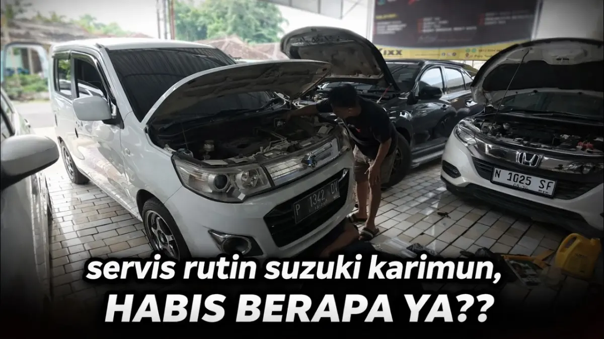 Biaya servis Karimun Estilo terungkap mencapai Rp1,4 juta. Simak rincian servis berkala, komponen yang diganti, hingga estimasi total biaya perawatan. (Youtube. com)
