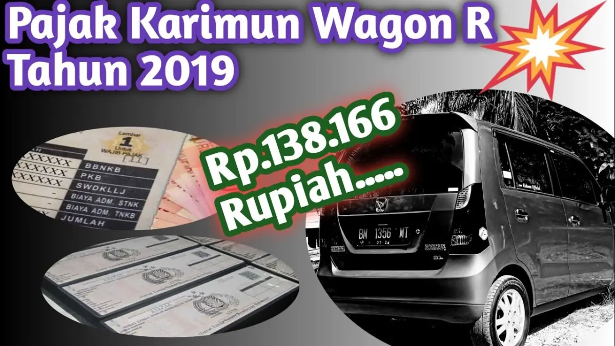 Pajak Suzuki Karimun Wagon R GL 2019 ternyata hanya sekitar Rp1,65 juta per tahun di wilayah tertentu. Simak rincian biaya dan alasan mobil ini tetap diminati. (Youtube. com)