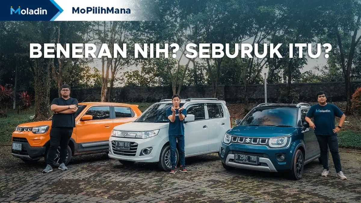 Suzuki Espresso menjadi mobil paling irit dalam komparasi melawan Karimun Wagon R dan Ignis. Simak hasil lengkap tes BBM, performa, dan fiturnya. (Youtube. com)