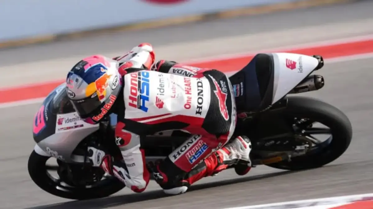 Jadwal Moto3 Jerman 2026 lengkap beserta klasemen terbaru Moto3. Veda Ega Pratama siap memburu poin penting di Sachsenring akhir pekan ini (Pinterest).
