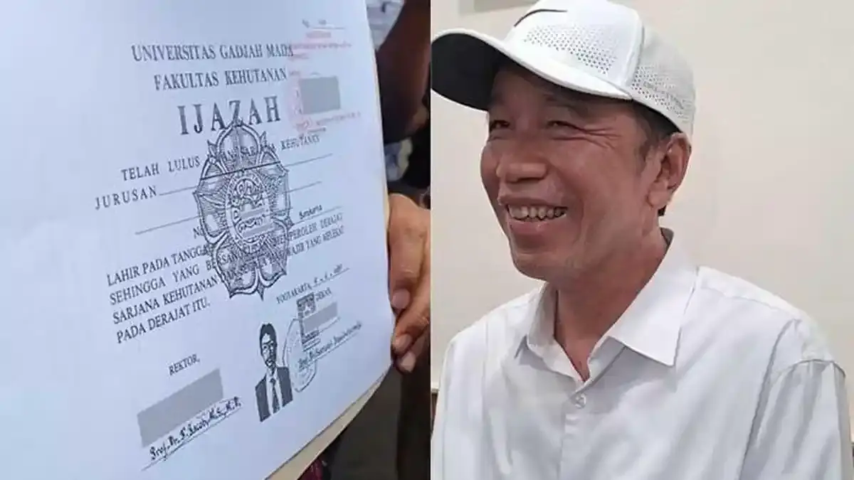 KEJELASAN HUKUM: Jokowi menegaskan siap menunjukkan ijazah asli di persidangan serta membantah politisasi gelar adat Kerajaan Lampung.