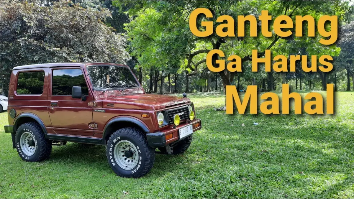 Modifikasi Suzuki Katana 1995 bergaya JDM ternyata bisa dilakukan dengan part aftermarket murah. Simak ubahan lengkap dan rahasia tampil ganteng. (Youtube. com)