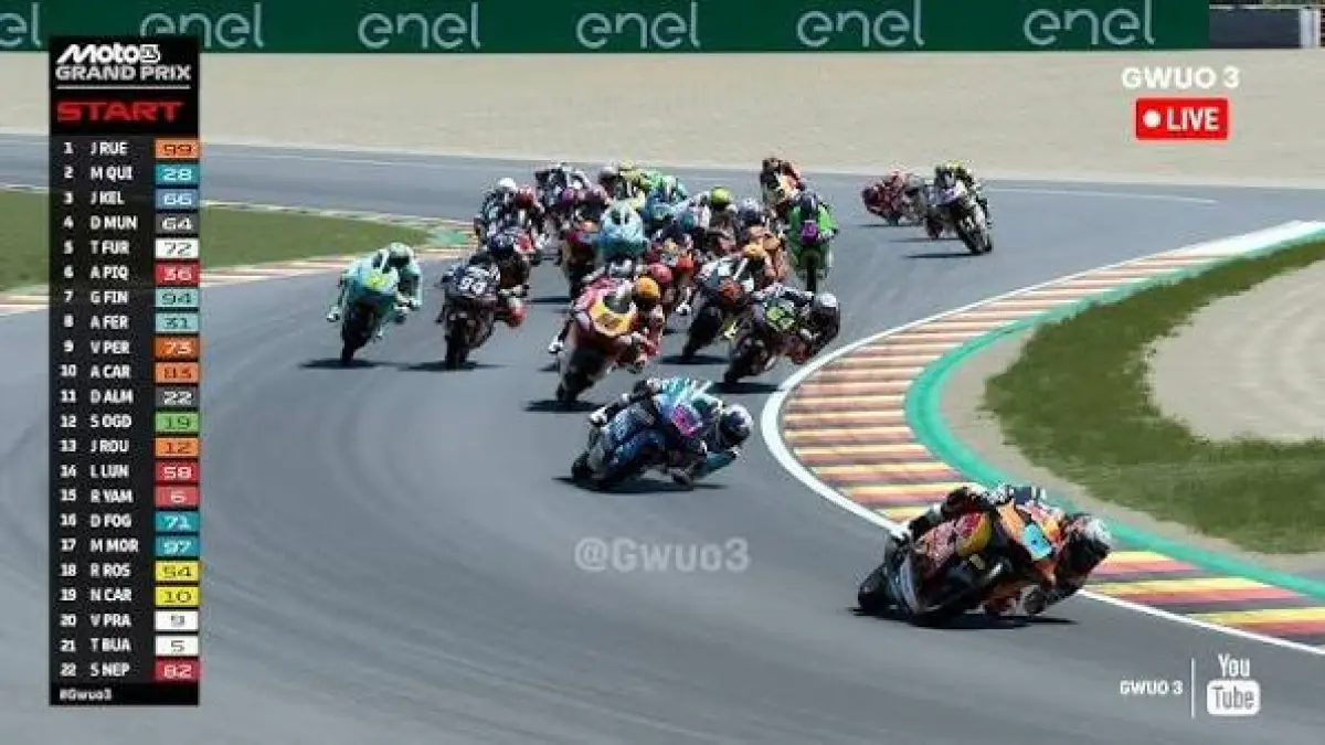 Terbongkar modus pencatutan nama Valentino Rossi dalam hoaks hasil Moto3 Jerman 2026. Kreator sengaja bikin kutipan palsu demi kejar jam tayang YouTube!