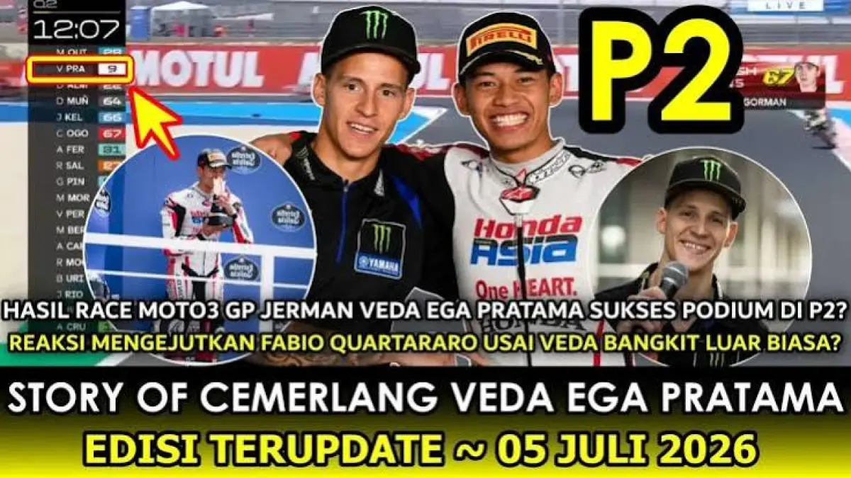 Viral taktik dongkrak viewer lewat narasi palsu hasil Moto3 Jerman 2026. Simak bagaimana skenario rekayasa balapan Sachsenring ini mengecoh publik