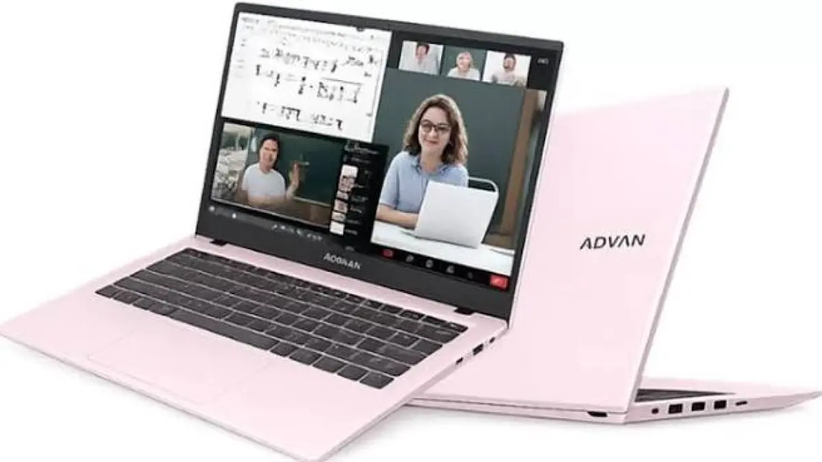  Review Advance Soulmate X2, opsi laptop pelajar terbaik 2026 dengan desain estetik warna putih premium dan performa grafis mulus AMD Radeon Vega.