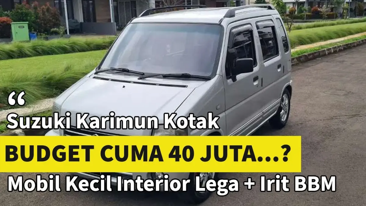 Suzuki Karimun Kotak 2001 harga Rp50 jutaan masih diburu. Simak kelebihan, kekurangan, konsumsi BBM, hingga tips sebelum membeli mobil bekas ini. (Youtube. com)