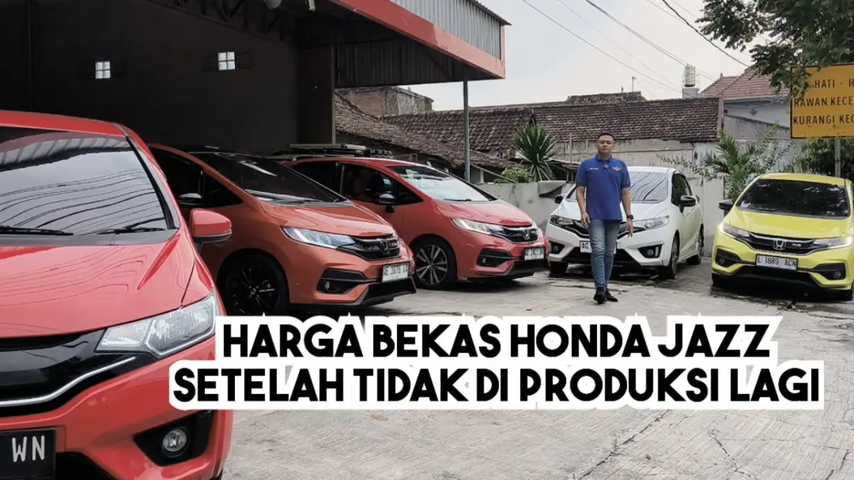 Harga Honda Jazz bekas Juli 2026 kembali jadi incaran. Honda Jazz GK5 RS manual dan matik tersedia mulai Rp213 jutaan dengan riwayat servis resmi. (Youtube. com)