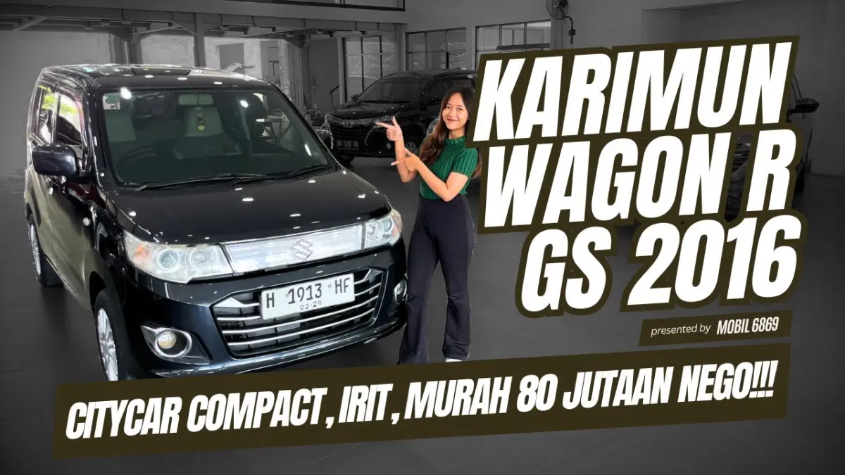 Harga Suzuki Karimun Wagon R GS 2016 cuma Rp88 juta. Kondisi siap pakai, pajak panjang, buku servis lengkap, cocok untuk mobil pertama. (Youtube. com)