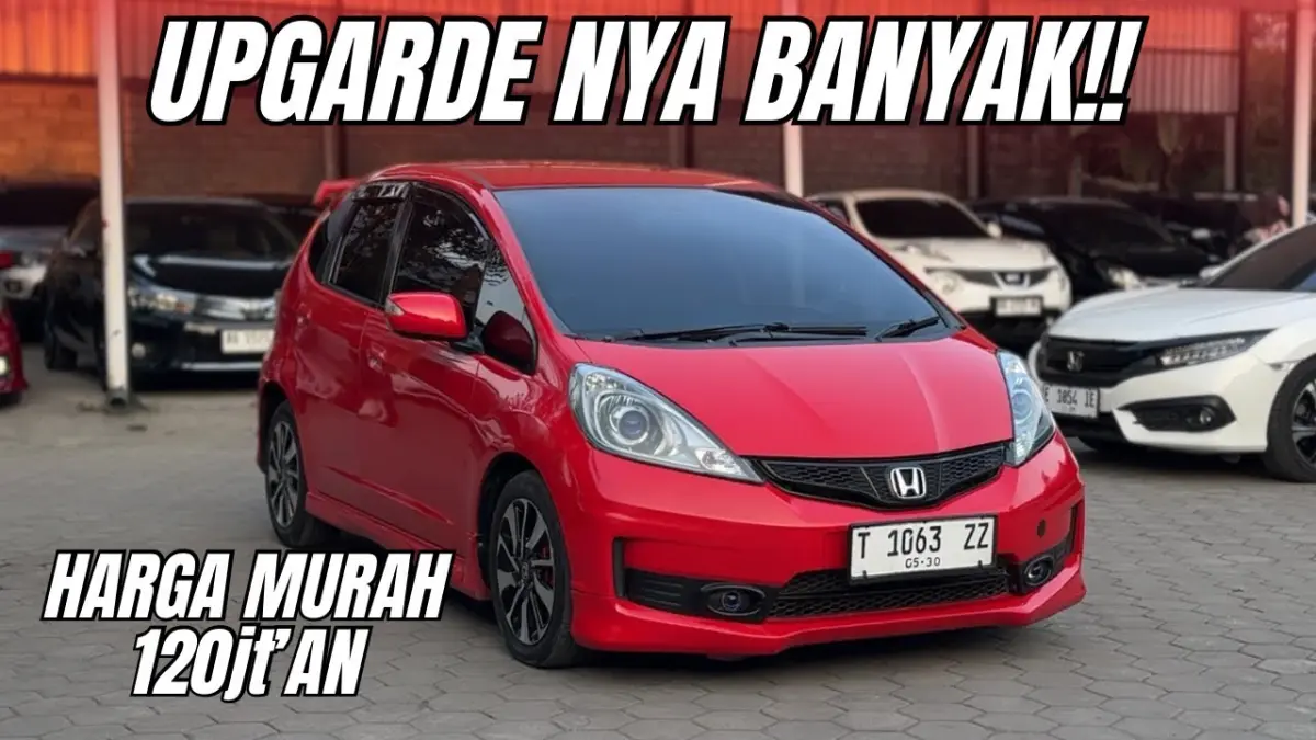 Honda Jazz RS bekas 2011 facelift dijual Rp127 juta. Simak tips penting mengecek nomor rangka sebelum membeli agar tidak salah pilih. (Youtube. com)
