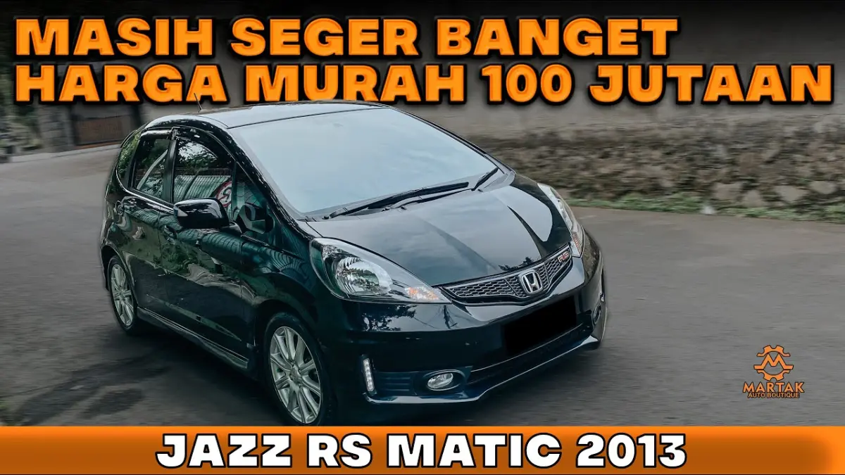 Honda Jazz RS bekas 2013 matic dijual Rp114 juta. Kilometer 108 ribu, full standar, bebas banjir, bebas tabrak, dan masih bisa nego. (Youtube. com)