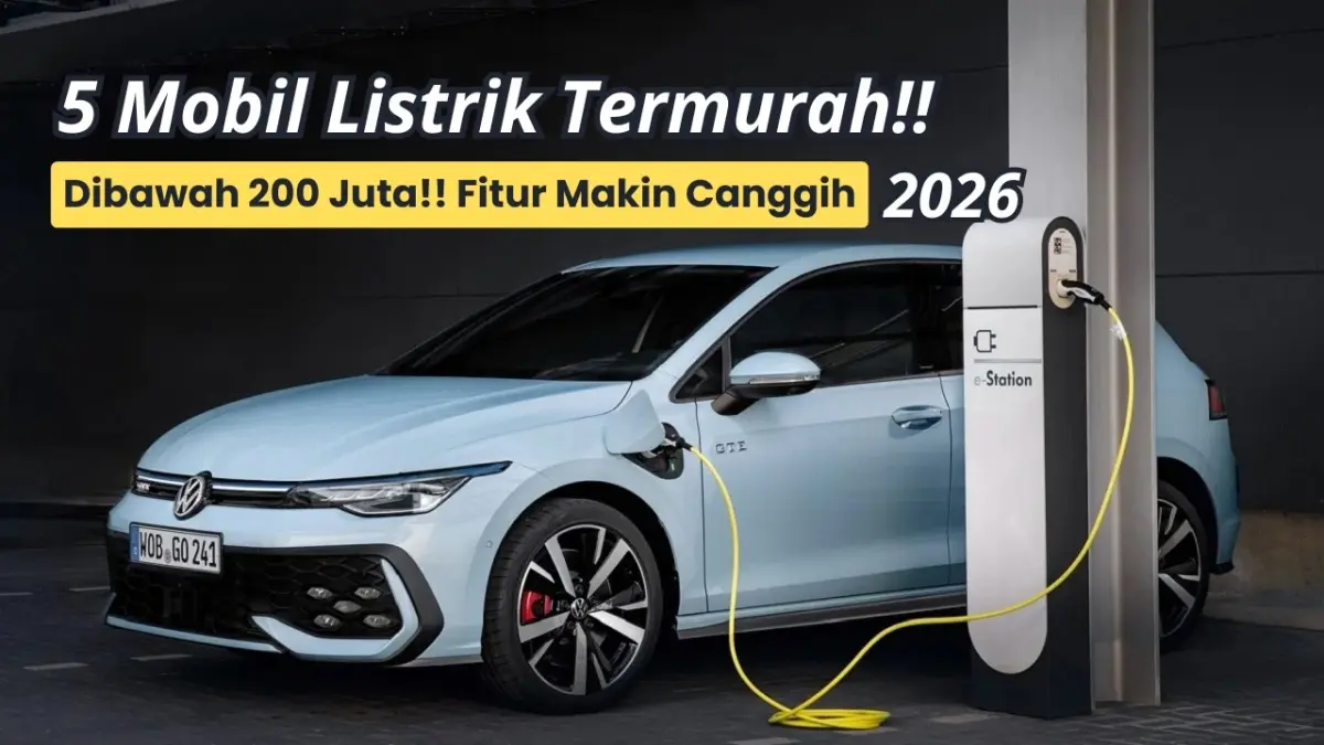 Mobil listrik termurah 2026 hadir mulai Rp178 jutaan. Simak daftar BYD Atto 1, Jaecoo J5, Changan Lumin, AION UT, hingga Geely EX2. (Youtube. com)