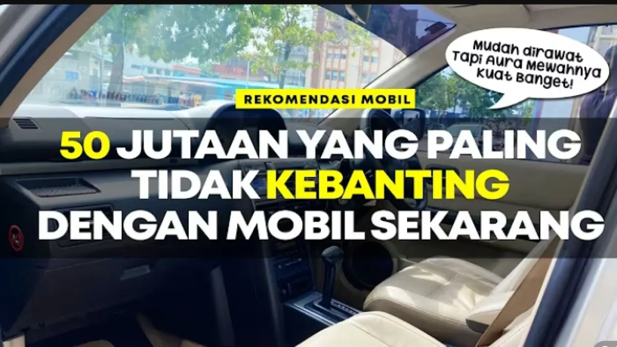 Rekomendasi mobil Rp50 jutaan 2026 terbaik menghadirkan Honda City GD dan Nissan X-Trail T30 yang tetap mewah, nyaman, dan layak dipinang (You Tube).
