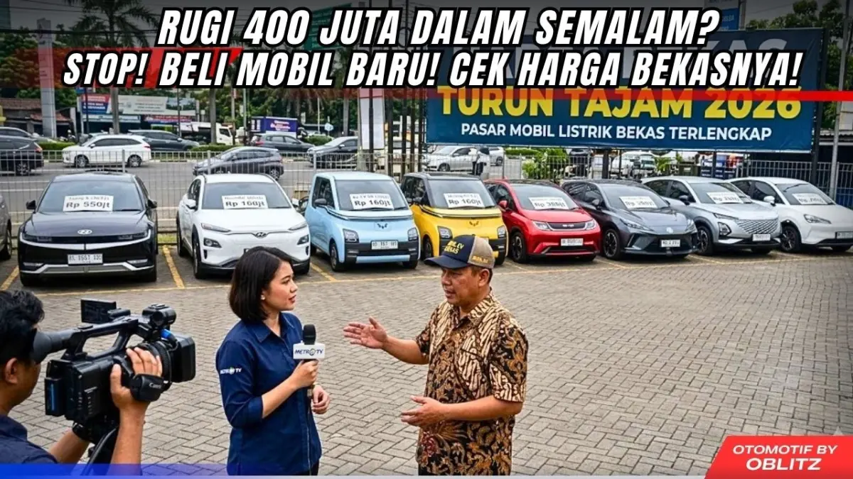 Mobil listrik bekas terjun bebas pada 2026. Harga Hyundai Ioniq 5, Wuling Air EV hingga BYD Dolphin turun drastis, saatnya beli EV murah? (Youtube. com)
