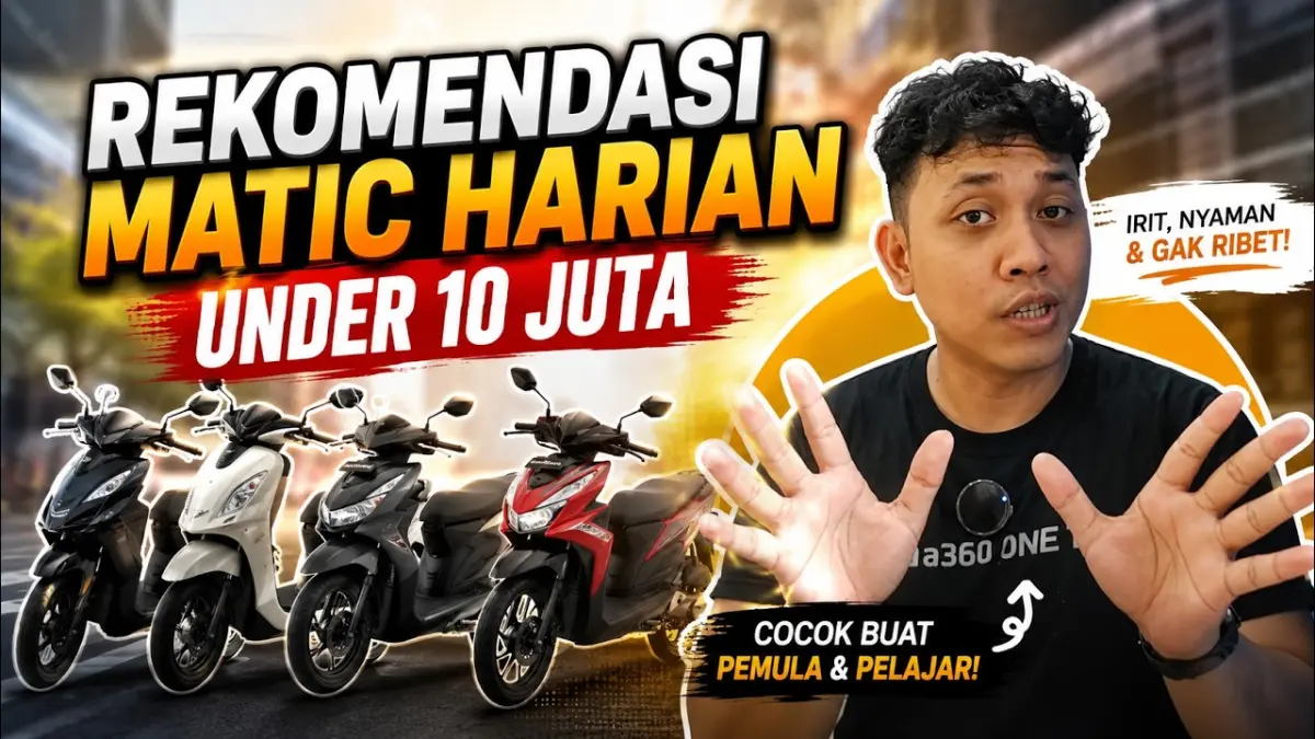 Cari motor matic second di bawah 10 juta untuk harian? Cek harga & keunggulan Honda Beat, Scoopy, Soul GT, Mio M3, hingga Suzuki Next 2 di sini!
