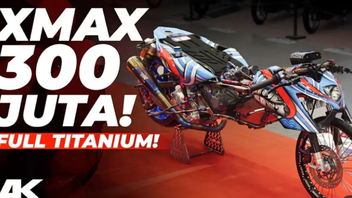 IMOS 2026 menghadirkan deretan motor modifikasi terbaik, mulai dari The King of Mio, Yamaha XMAX full titanium hingga Honda Vario Board Tracker (You Tube).