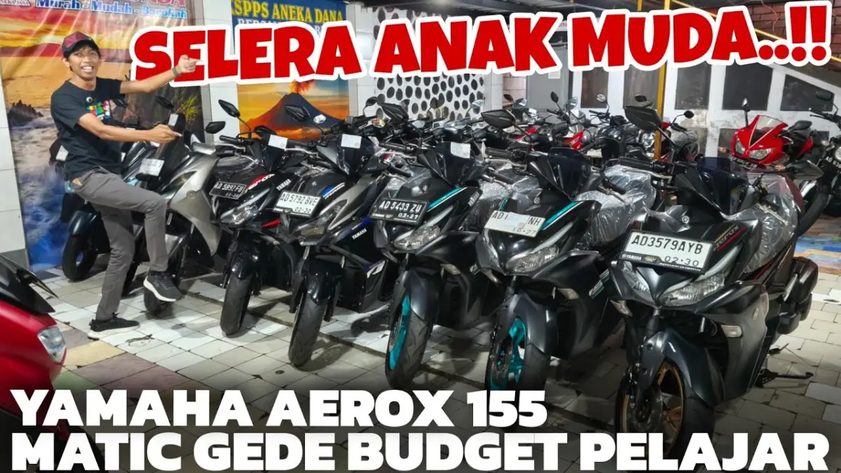 Mau tahu apa motor bekas matic terbaik yang paling dicari saat ini? Cek rekomendasi harga bekas Yamaha Aerox tahun muda mulai Rp19 jutaan di sini!