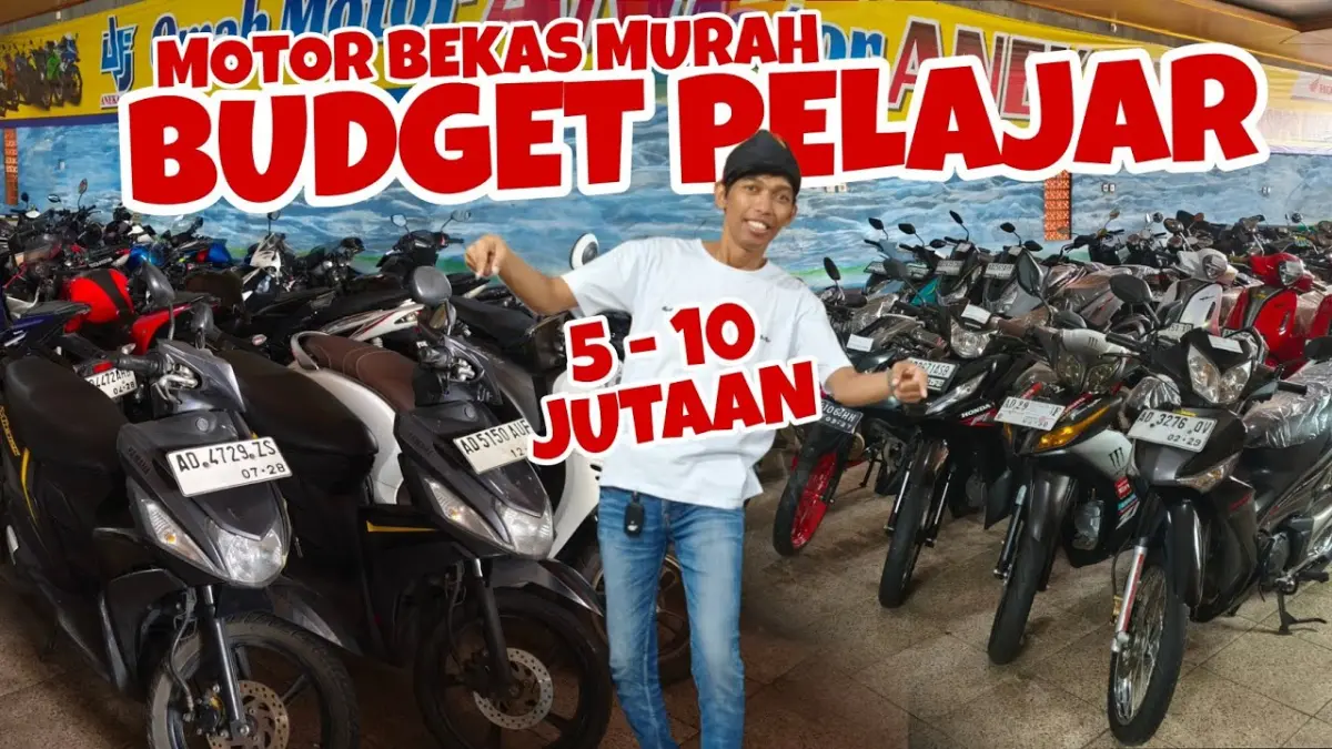Motor bekas Rp5-10 juta masih menawarkan banyak pilihan seperti NMAX, Honda Supra, Revo, Satria F hingga Vespa Liberty. Simak daftar harganya. (Youtube. com)