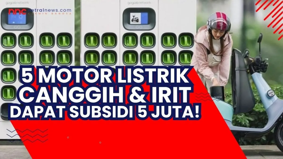 Motor listrik subsidi 2026 menawarkan banyak pilihan . Simak keunggulan Polytron Fox Air, Alpha Servo, United TX3000, Gesits Raya, dan Volta 401. (Youtube. com)
