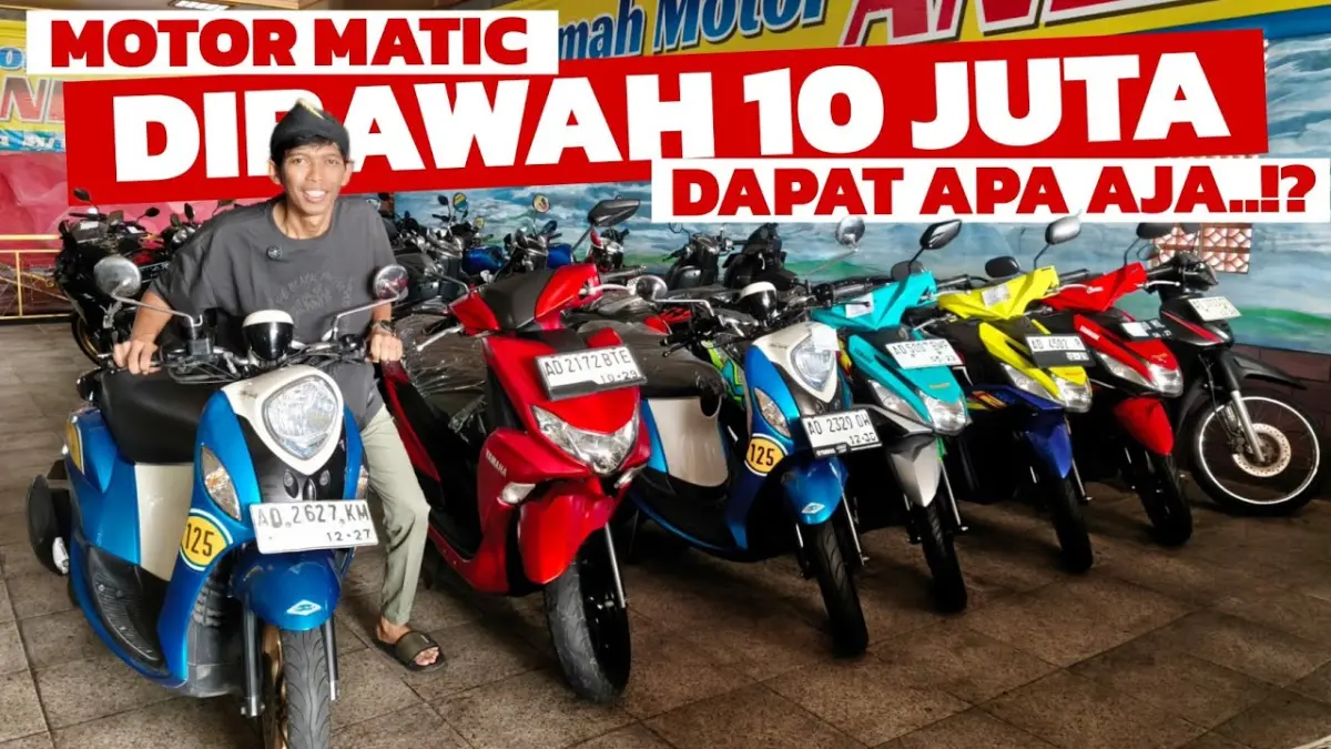 Motor matic bekas di bawah Rp10 juta masih menawarkan banyak pilihan seperti Mio M3, Mio GT, Suzuki Nex, hingga Honda Spacy. Simak daftar harganya. (Youtube. com)