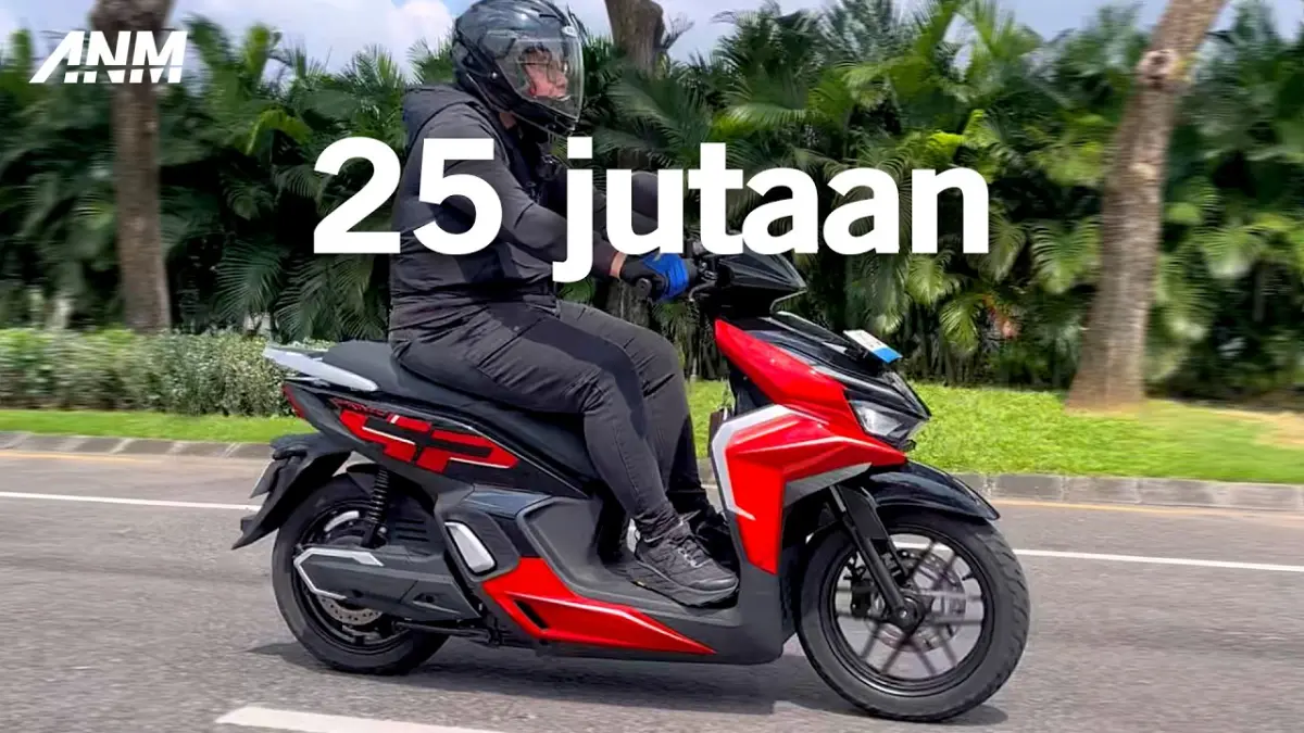 Review Indomobil e-Motor Sprintto lengkap. Simak desain bergaya Vario, fitur modern, spesifikasi, performa, hingga hasil test ride motor listrik ini. (Youtube. com)