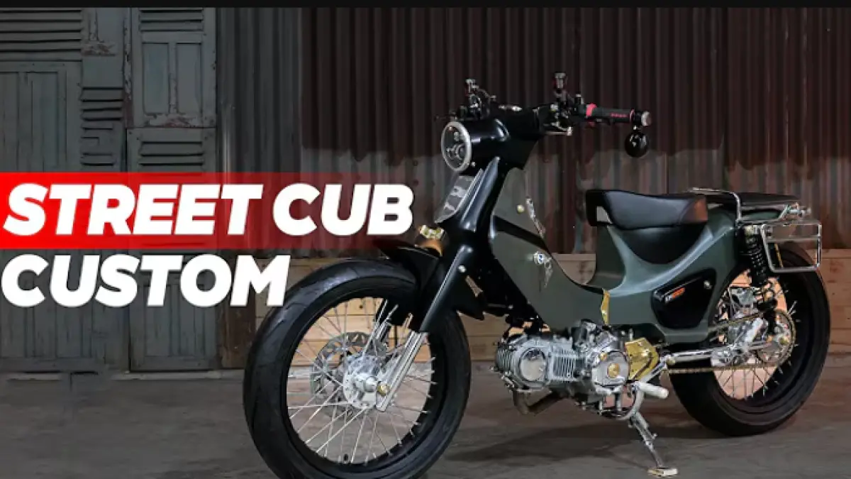 Street Cup Gambot Honda Karisma 125 buatan Angle Modified Banyuwangi tampil unik dengan mesin rebuild total dan body custom handmade (Pinterest).