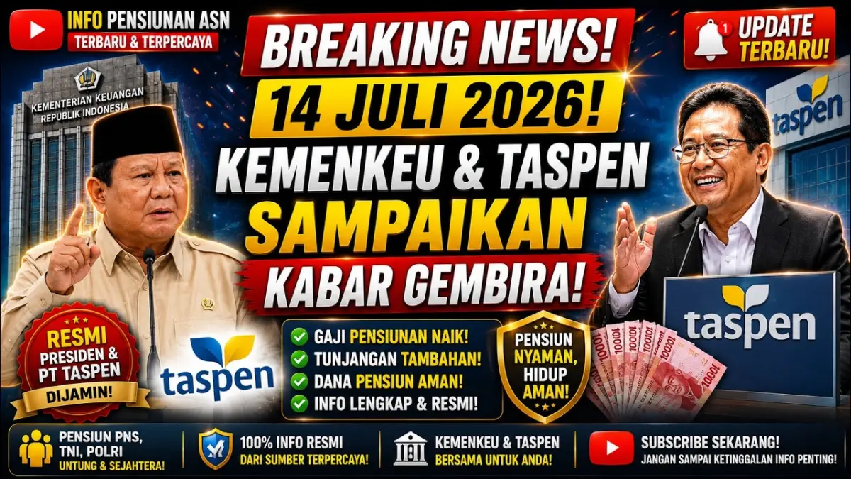 PT Taspen memaparkan data terbaru 7,87 juta peserta, aset lebih dari Rp400 triliun, layanan digital pensiun ASN, serta kinerja investasi tahun 2024. (Youtube. com)