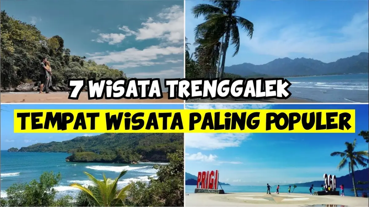 Wisata Pantai Trenggalek menghadirkan tujuh destinasi populer, mulai Pantai Karanggongso, Prigi hingga Pelang dengan beragam aktivitas menarik. (Youtube. com)