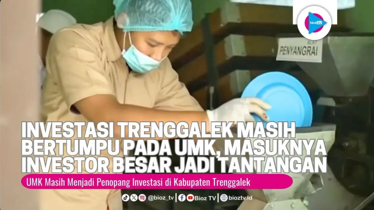 Investasi Trenggalek 2025 masih didominasi UMK mencapai 70 persen. Pemerintah mengakui menarik investor skala besar masih menjadi tantangan. (Youtube. com)