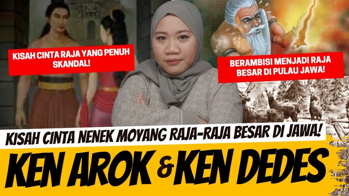 Kisah Ken Arok dan Ken Dedes: Skandal Cinta Pendiri Kerajaan Singasari yang Penuh Pengkhianatan (Youtube. com)