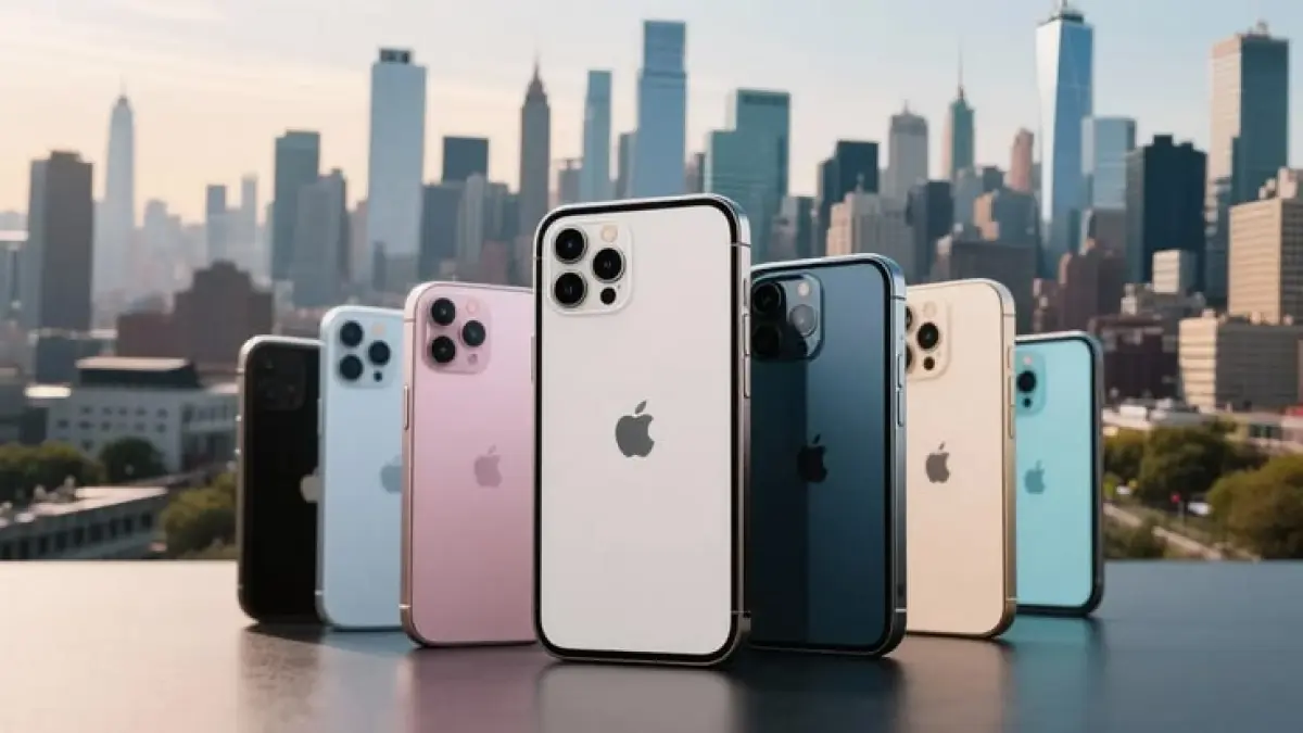 Rekomendasi iPhone paling worth it 2026 versi Denzo Pro, mulai iPhone 13 hingga iPhone 17 lengkap dengan spesifikasi dan kisaran harga (Pinterest).