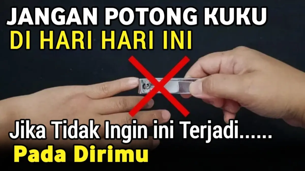 Hari baik memotong kuku menurut Islam dijelaskan melalui hadis serta pendapat Imam Nawawi, Imam Al-Ghazali, dan ulama Syafi