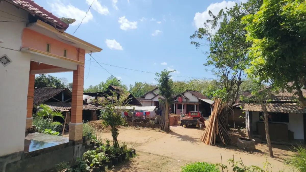 PADAT: Kondisi kawasan kumuh dipengaruhi luasan lahan dan kepadatan tingkat pemukiman.(GUNAWAN/RADAR TRENGGALEK)