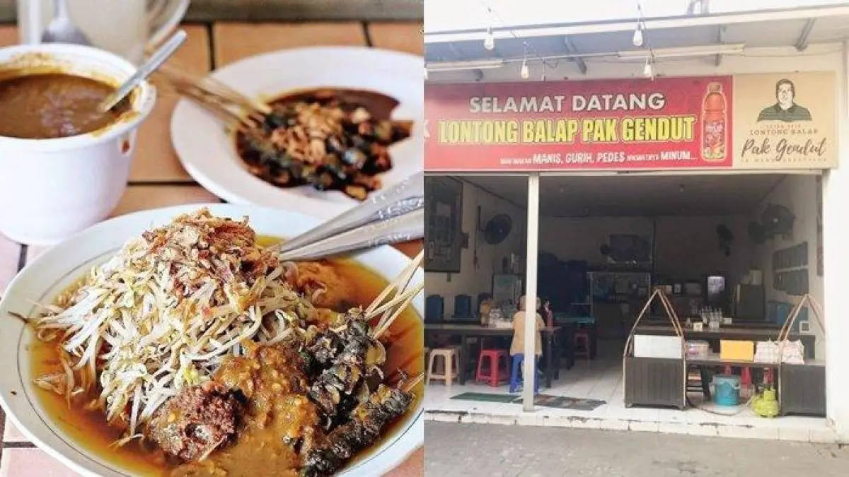 sarapan enak di Surabaya, tempat sarapan Surabaya, Lontong Balap Pak Gendut, Rawon Pak Pang, kuliner Surabaya (Pinterest).