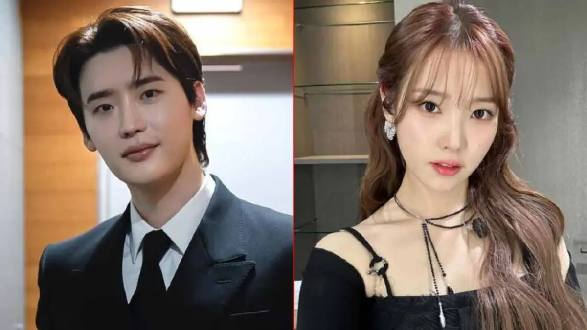 IU dan Lee Jong Suk resmi putus setelah empat tahun berpacaran. Kedua agensi mengonfirmasi keduanya sepakat tetap menjadi rekan kerja yang saling mendukung (Pinterest).