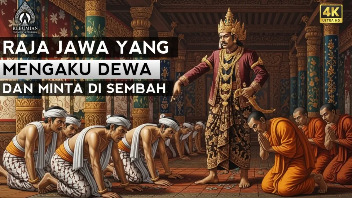 Kisah Kertajaya, raja terakhir Kerajaan Kediri yang tewas di Pertempuran Ganter 1222 M usai paksa Brahmana menyembahnya dan diserang Ken Arok.