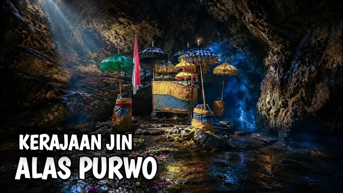 Menelusuri misteri Gua Istana Alas Purwo di Banyuwangi pada malam hari, tempat bernilai sejarah yang dipercaya jadi lokasi meditasi Presiden Soekarno.
