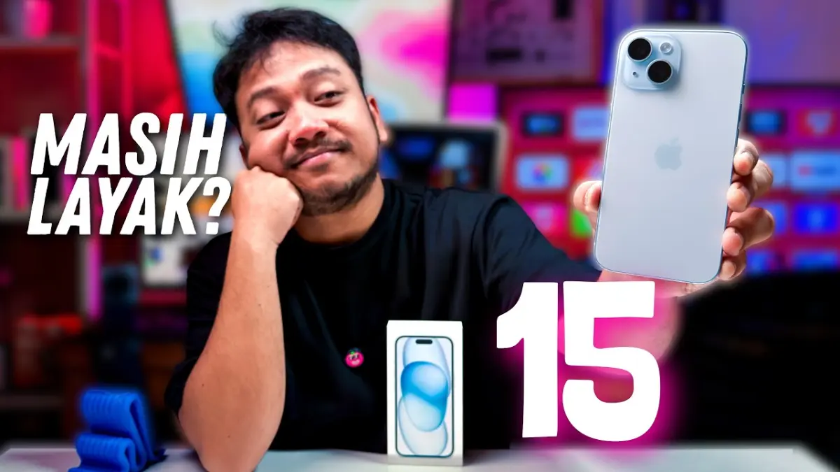 iPhone 15 masih worth it dibeli pada 2026, tetapi tidak mendukung Apple Intelligence di iOS 27. Simak kelebihan dan kekurangannya. (Youtube. com)