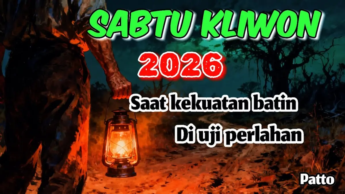 Ulasan ramalan Weton Sabtu Kliwon tahun 2026 menurut Primbon Jawa. Memiliki Neptu 17, pahami karakter, rezeki, kesehatan, dan percintaannya di sini!