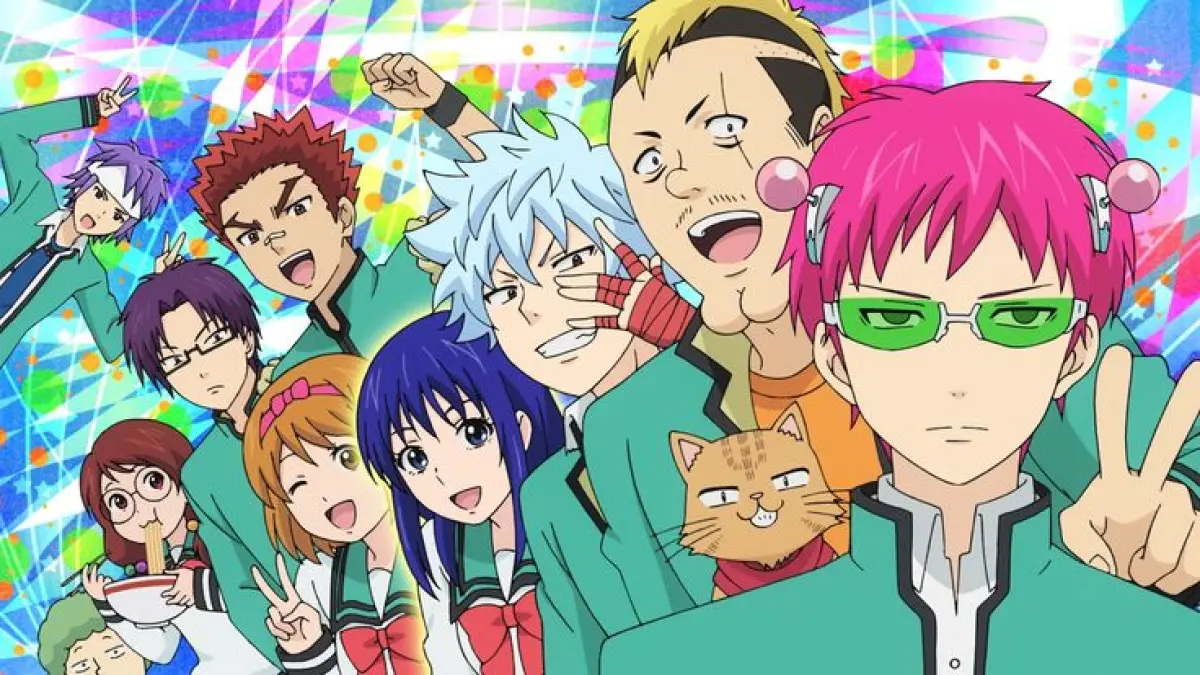 10 anime terlucu versi Fenime menghadirkan rekomendasi Asobi Asobase, Grand Blue, Konosuba hingga The Disastrous Life of Saiki K (Pinterest).