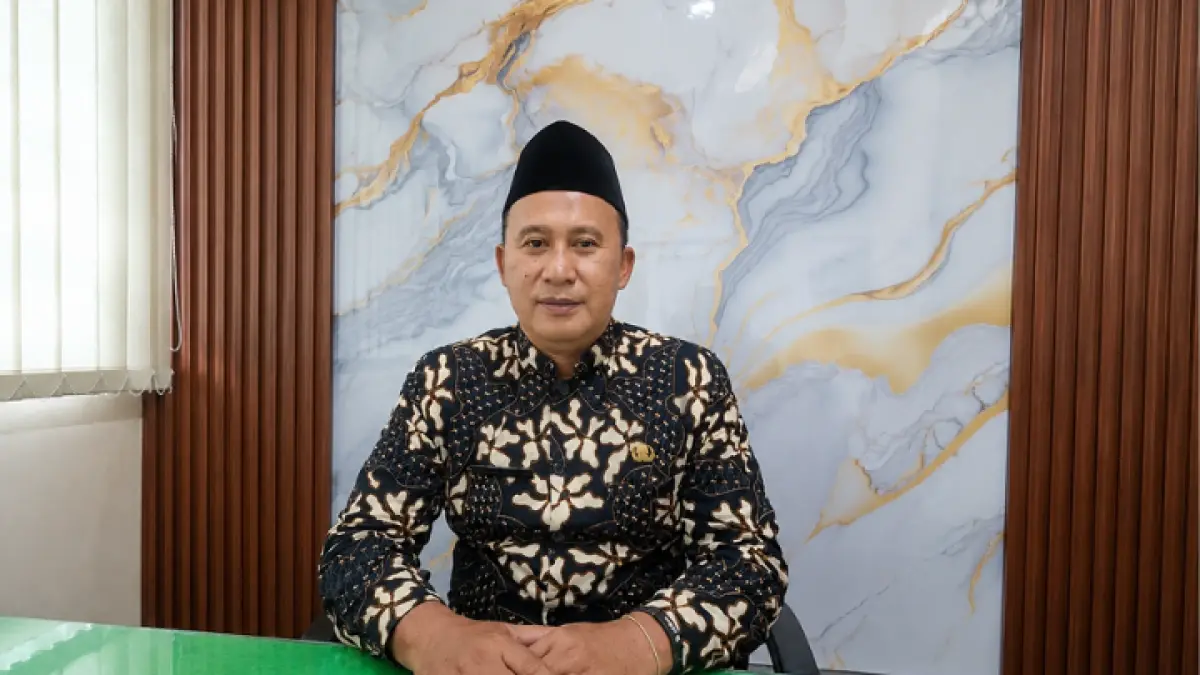 Camat Karangan Mohammad Jafar Said.(GUNAWAN/RADAR TRENGGALEK)