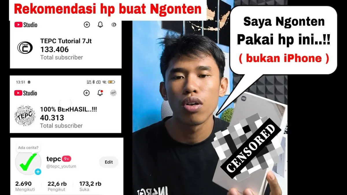 Rekomendasi HP Android untuk ngonten terbaik modal kamera 4K. Cek spesifikasi Xiaomi 14T dan Redmi Note 14 Pro 5G dengan memori lega dan kamera jernih!