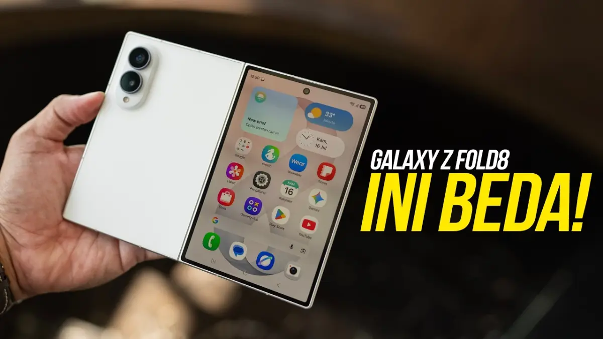 Samsung Galaxy Z Fold 8 resmi meluncur di London membawa desain baru, baterai silicon 4.800 mAh, chipset Snapdragon 8 Elite Gen 5, serta varian Ultra.