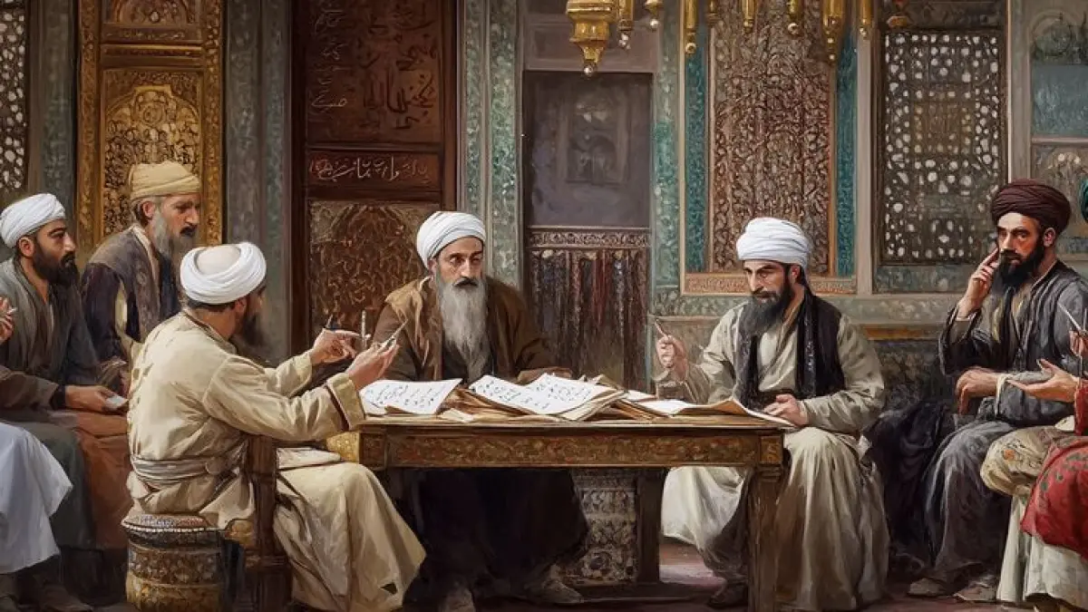 Zaman Keemasan Islam menjadikan Baghdad pusat ilmu dunia. Simak kontribusi ilmuwan Muslim, perkembangan Baitul Hikmah, hingga penyebab berakhirnya era tersebut (Pinterest).