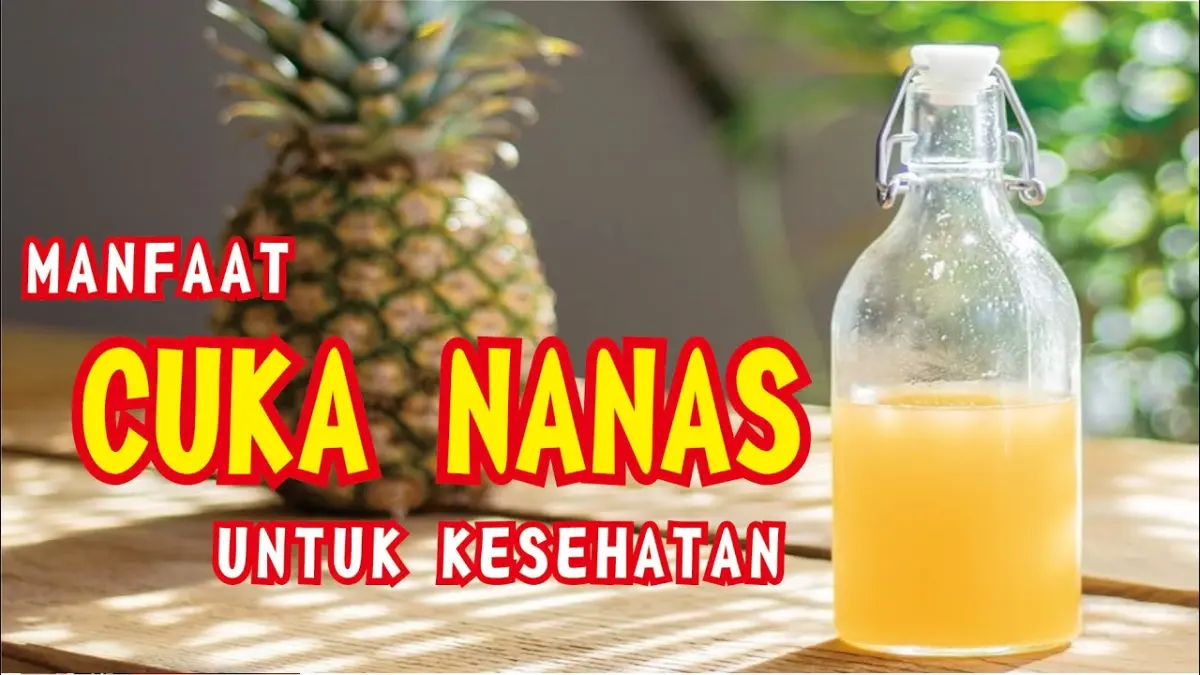 Cuka nanas kaya enzim bromelain & antioksidan: Mampu bantu diet, kontrol gula darah, dan jaga pencernaan. Cek dosis & aturan minum aman dari dokter di sini!