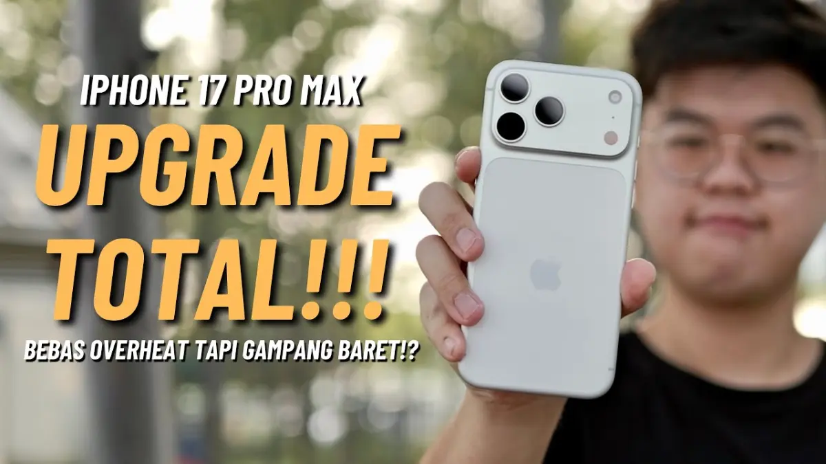 Review iPhone 17 Pro Max: Performa chip A19 Pro adem dengan Vapor Chamber, baterai 4.832 mAh, kamera 48 MP, dan info harga resminya di sini!