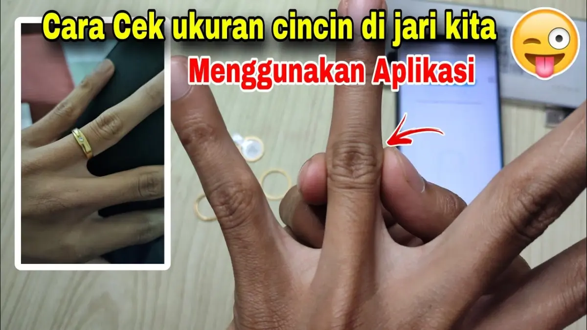 Cara Mengukur Ukuran Cincin pakai HP tanpa pita! Simak panduan praktis menggunakan aplikasi Ring Sizer agar akurat dan pas saat beli perhiasan online.